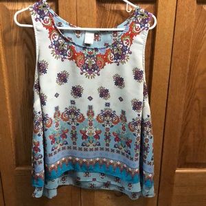 Bila 2 Layer Chiffon Blouse XL